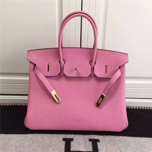 Hermes Birkin 35cm (Varied Colors) Gold H/W - Image 4
