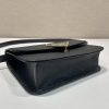 Prada Embleme Saffiano Shoulder Bag 1BD320 Black - Image 5