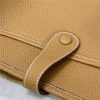 Hermes Evelyne PM Shoulder Bag 1189 Tan Clemence Original leather - Image 8
