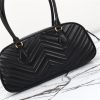 Gucci GG Marmont Medium Top Handle Bag 795218 Black - Image 5