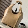 Loewe Medium Squeeze Bag 3902 Oak - Image 9