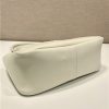 Prada Medium Leather Handbag 1BA444 White - Image 7