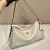 Prada Prada Aimee Large Leather Shoulder Bag 1BC228 White - Image 11