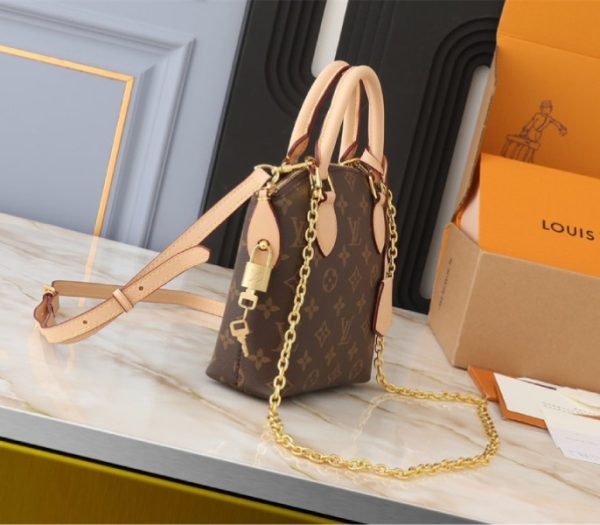 Louis Vuitton Monogram Canvas Lockit BB Bag - Image 9