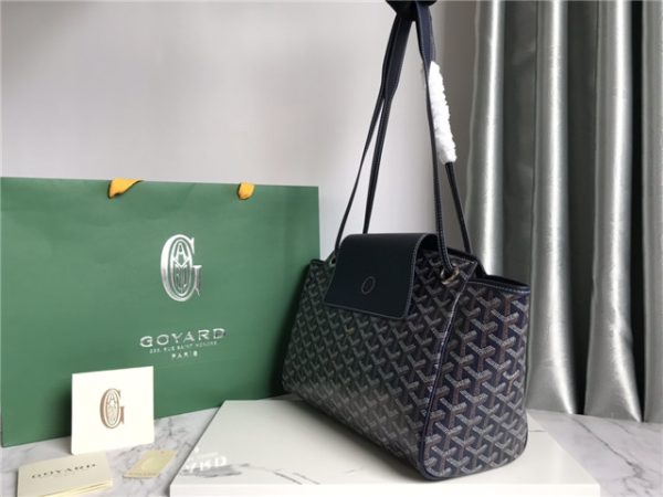Goyard Rouette Souple Bag 66300 Navy Blue - Image 10