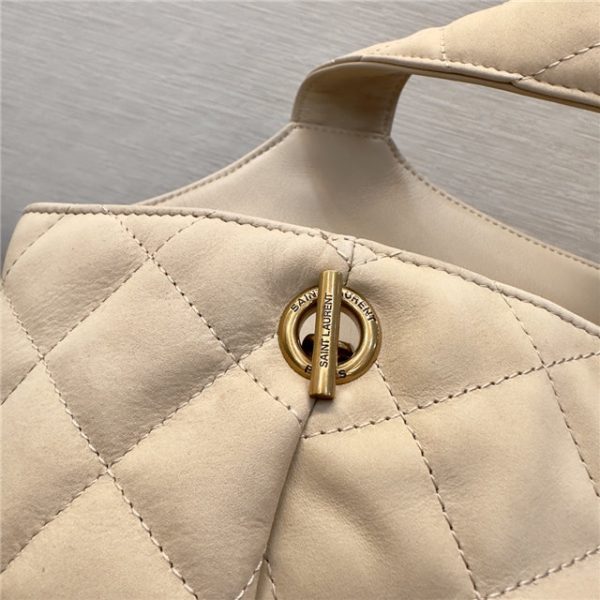 YSL Icare Maxi Shopping Bag 698651 Beige - Image 7